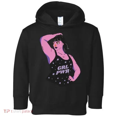 Girl Power Model Toddler Hoodie