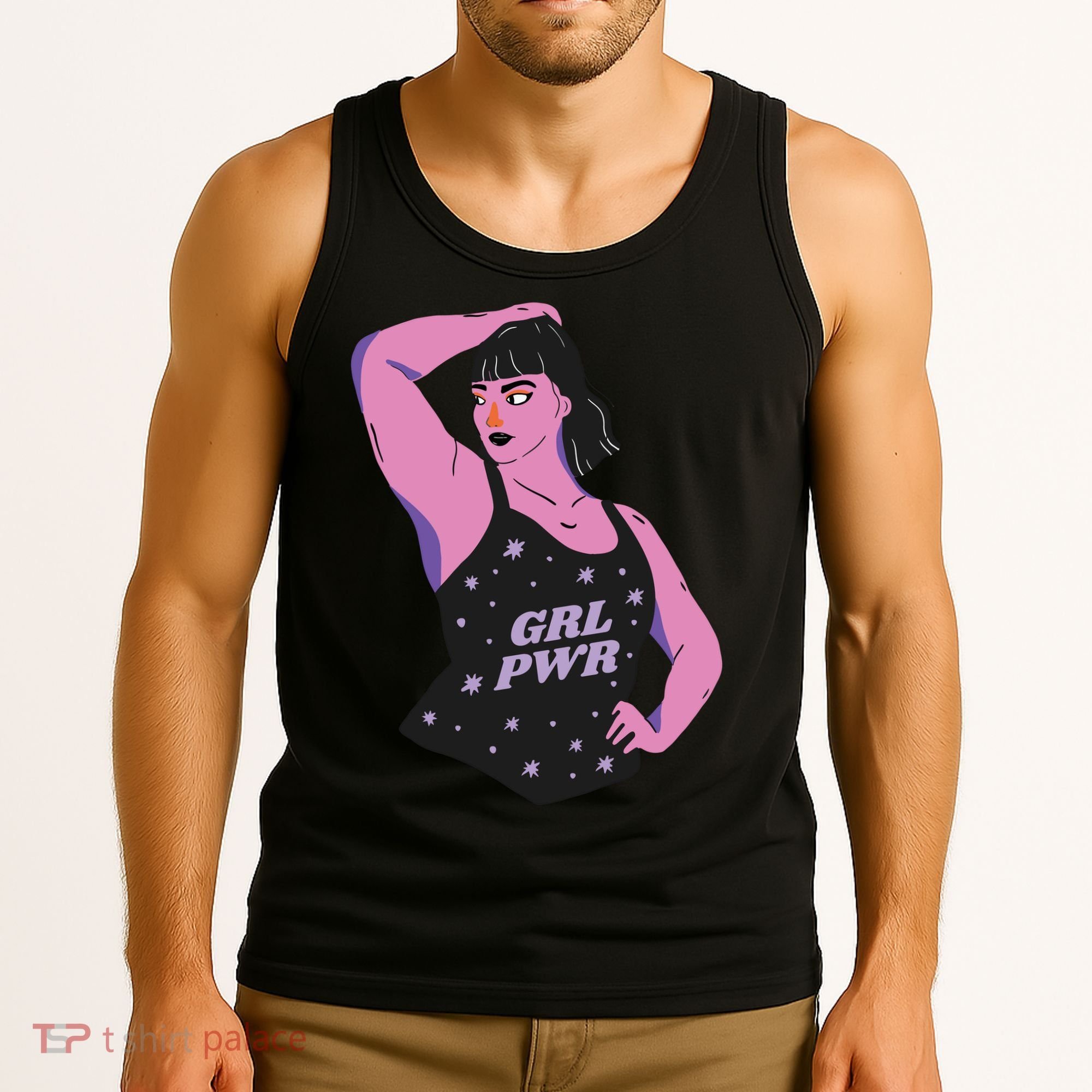 Girl Power Model Tank Top