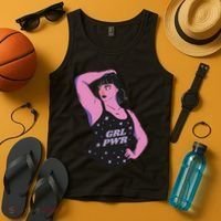 Girl Power Model Tank Top thumb 4