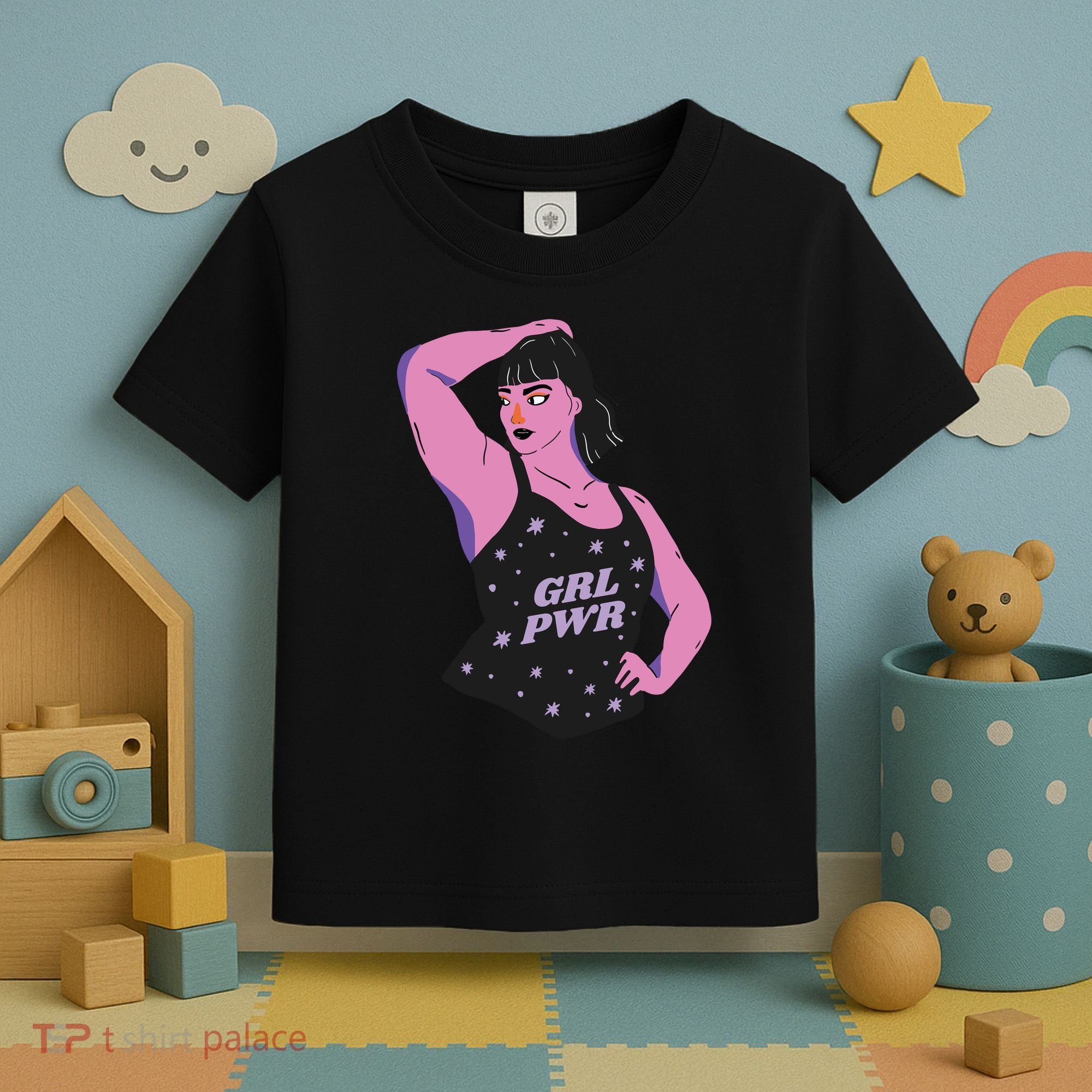 Girl Power Model Toddler T-Shirt