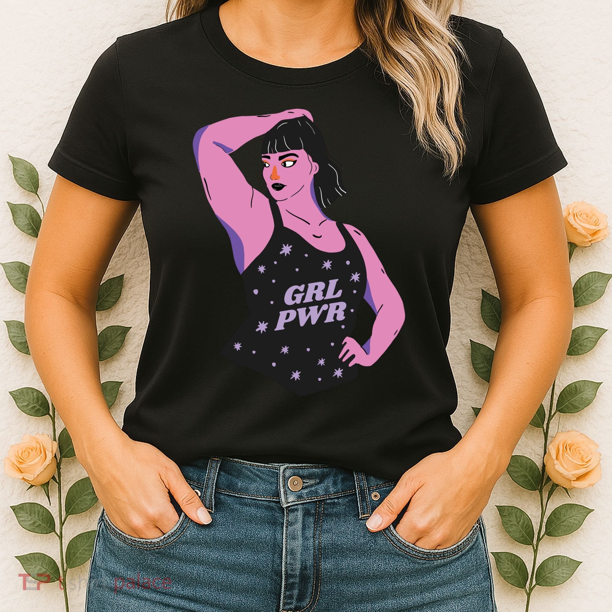 Girl Power Model Women's T-Shirt