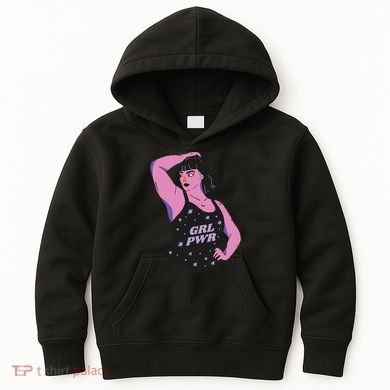 Girl Power Model Kids Hoodie