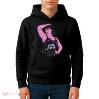 Girl Power Model Kids Hoodie thumb 4