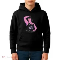 Girl Power Model Kids Hoodie thumb 4