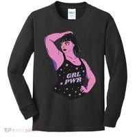 Girl Power Model Kids Long Sleeve Shirt thumb 0
