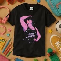 Girl Power Model Kids T-Shirt thumb 3