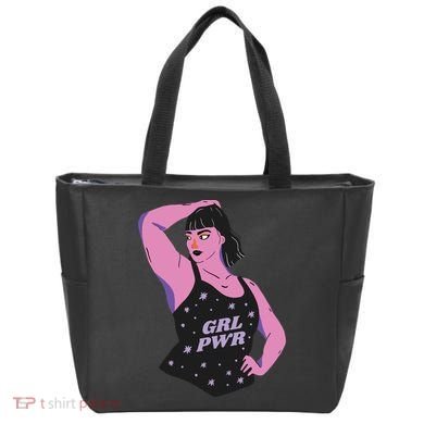 Girl Power Model Tote Bag