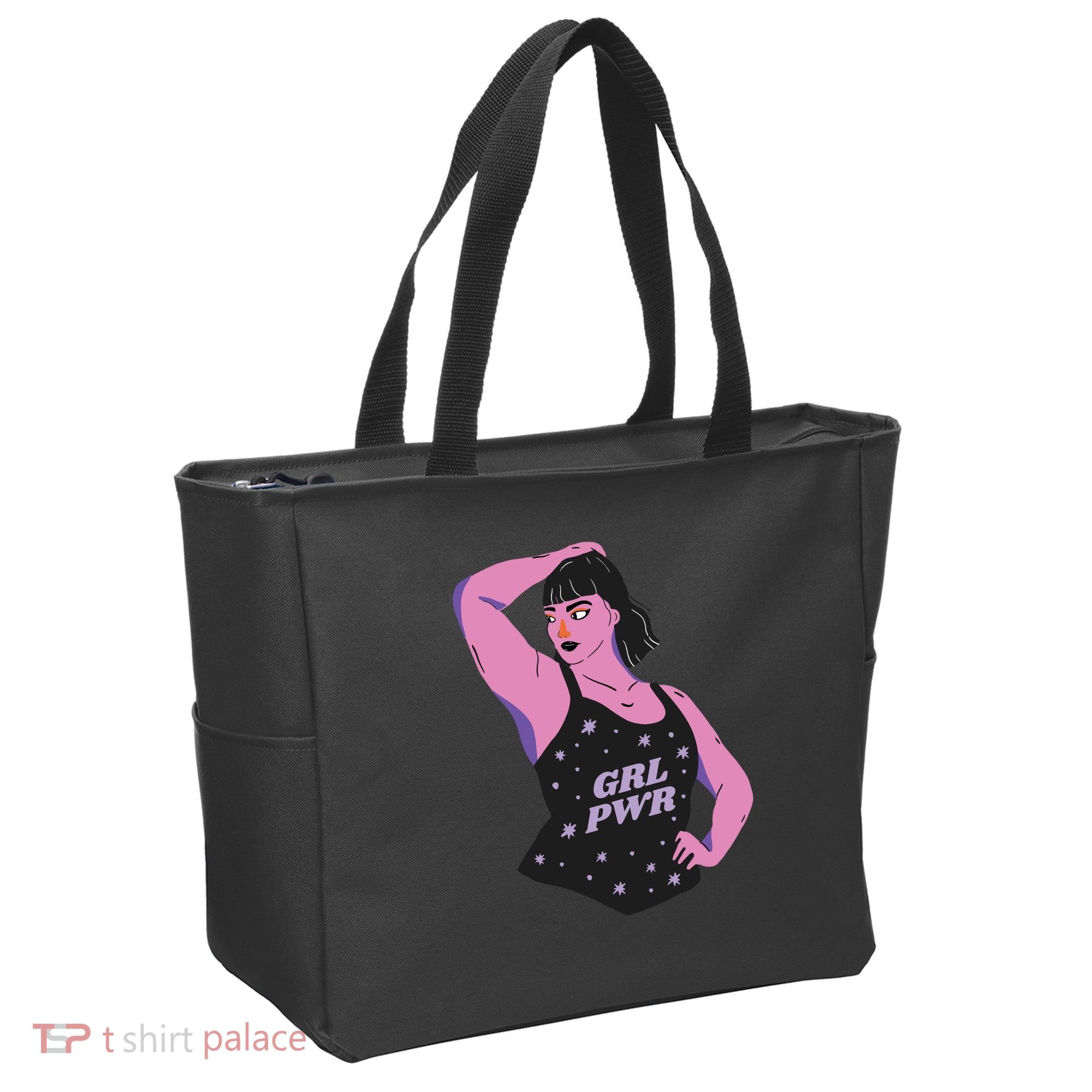 Girl Power Model Tote Bag