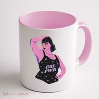 Girl Power Model Coffee Mug thumb 1