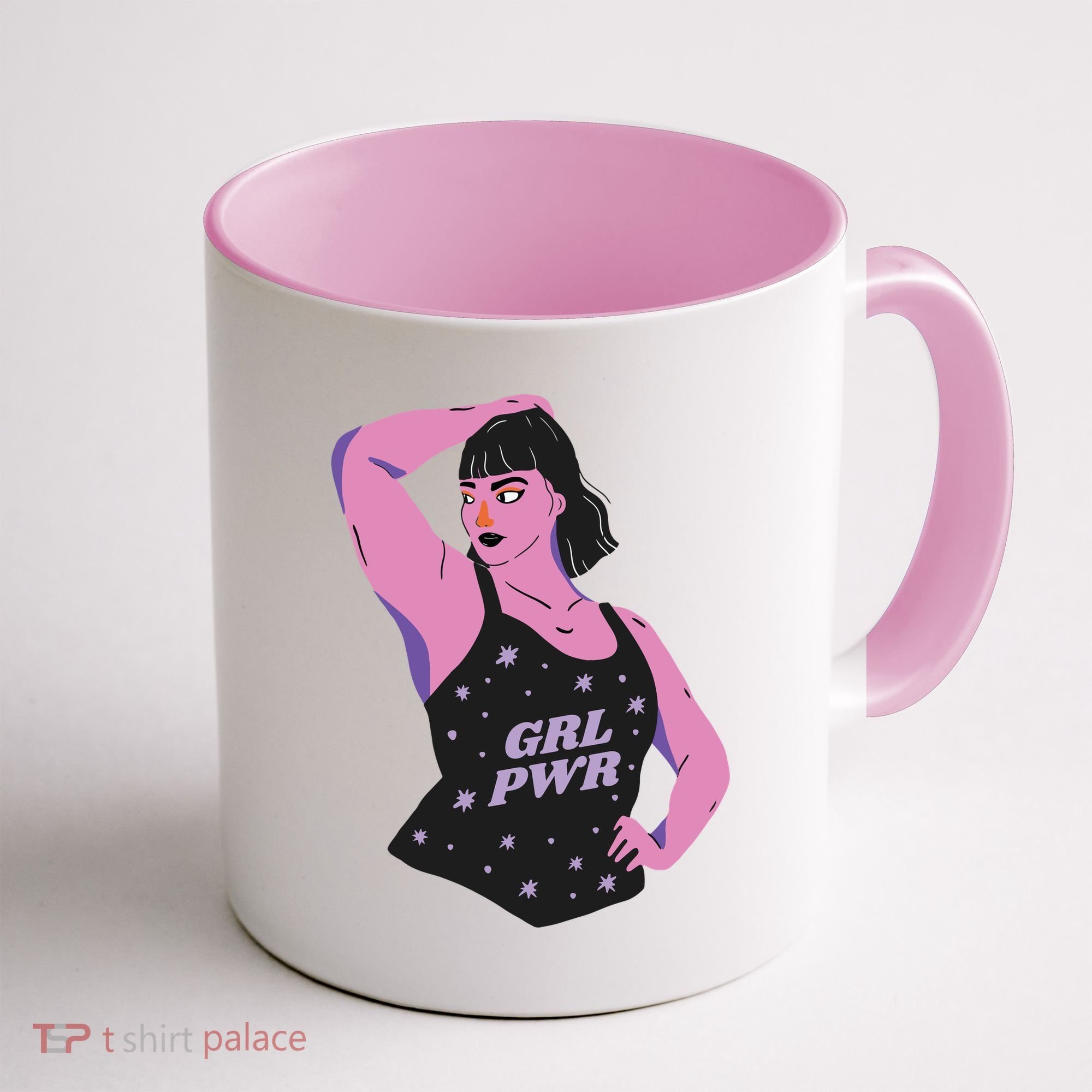 Girl Power Model Coffee Mug