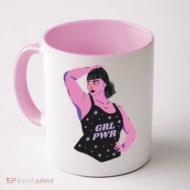 Girl Power Model Coffee Mug