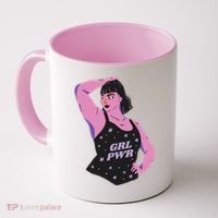Girl Power Model Coffee Mug thumb 0