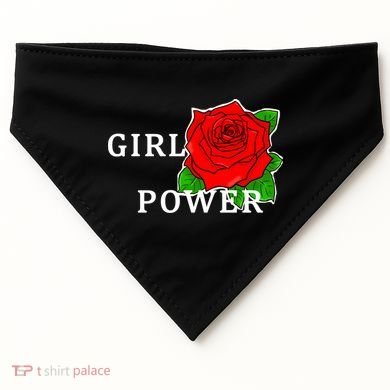 Girl Power Rose USA-Made Doggie Bandana