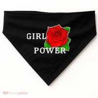 Girl Power Rose USA-Made Doggie Bandana thumb 0