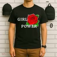 Girl Power Rose T-Shirt thumb 6