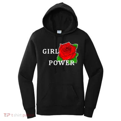 Girl Power Rose Women's Hoodie
