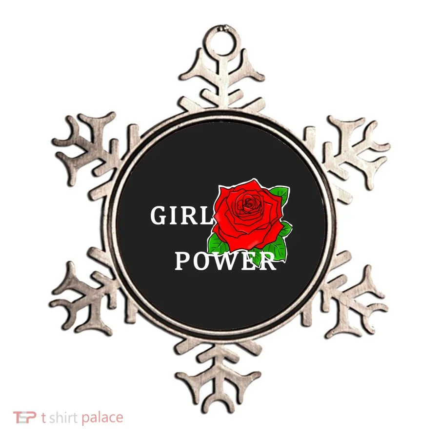 Girl Power Rose Ornament