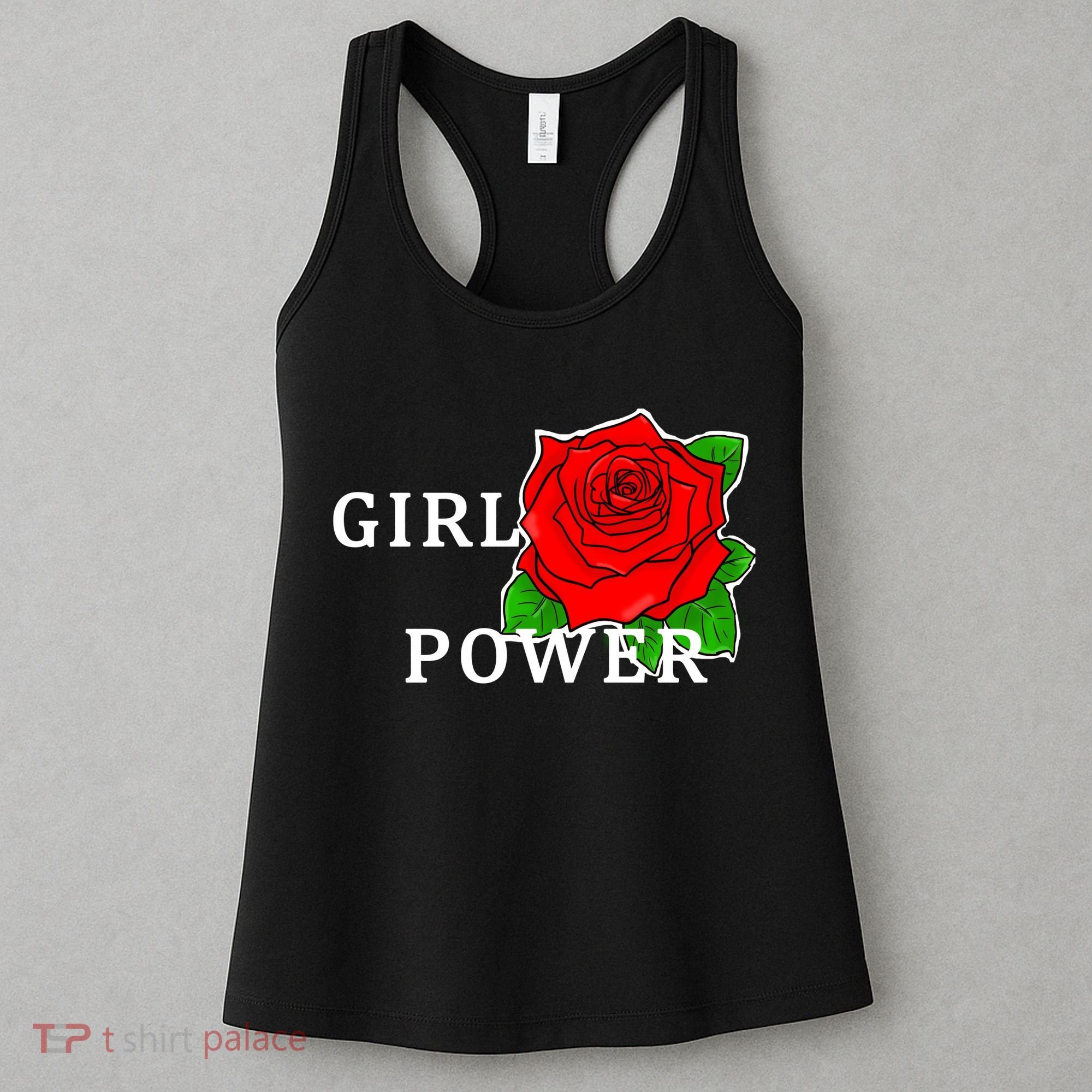 Girl Power Rose Women's Tank Top