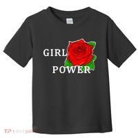 Girl Power Rose Toddler T-Shirt thumb 0