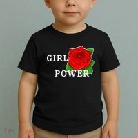 Girl Power Rose Toddler T-Shirt thumb 2
