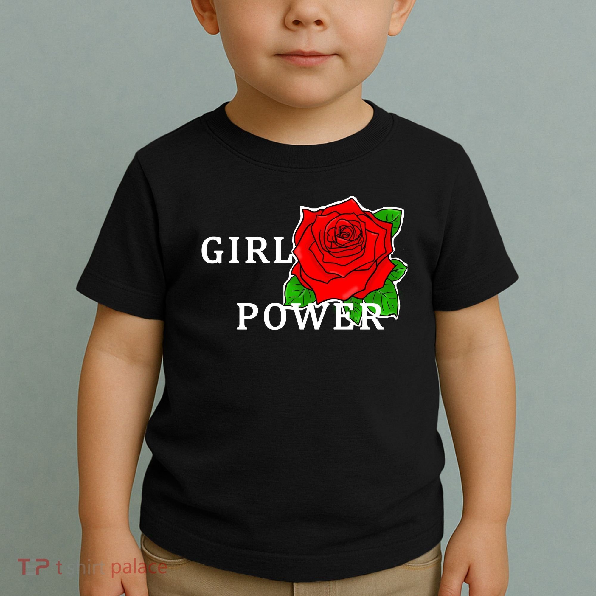 Girl Power Rose Toddler T-Shirt
