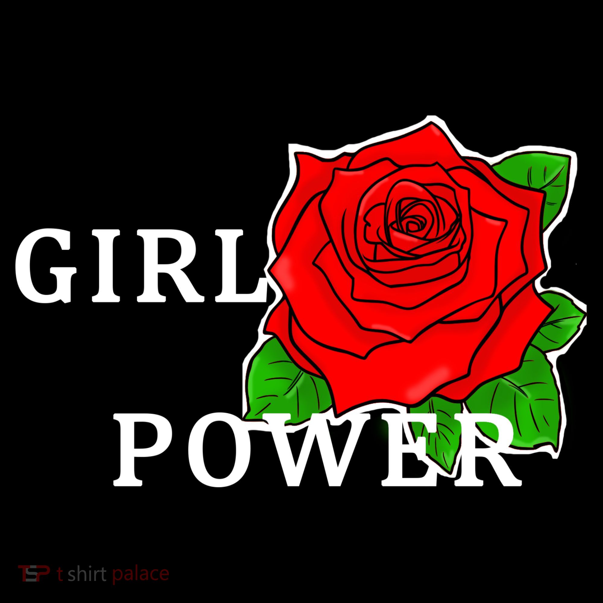 Girl Power Rose Kids Hoodie