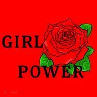 Girl Power Rose Santa Hat thumb 1