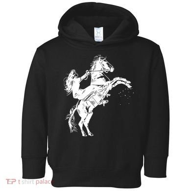 Girl Riding Horse Equitation Toddler Hoodie