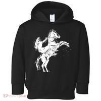 Girl Riding Horse Equitation Toddler Hoodie thumb 0