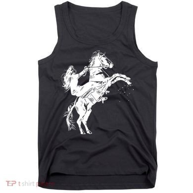 Girl Riding Horse Equitation Tank Top