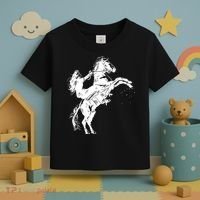Girl Riding Horse Equitation Toddler T-Shirt thumb 3