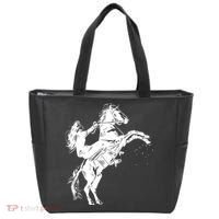 Girl Riding Horse Equitation Tote Bag thumb 0