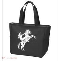 Girl Riding Horse Equitation Tote Bag thumb 3