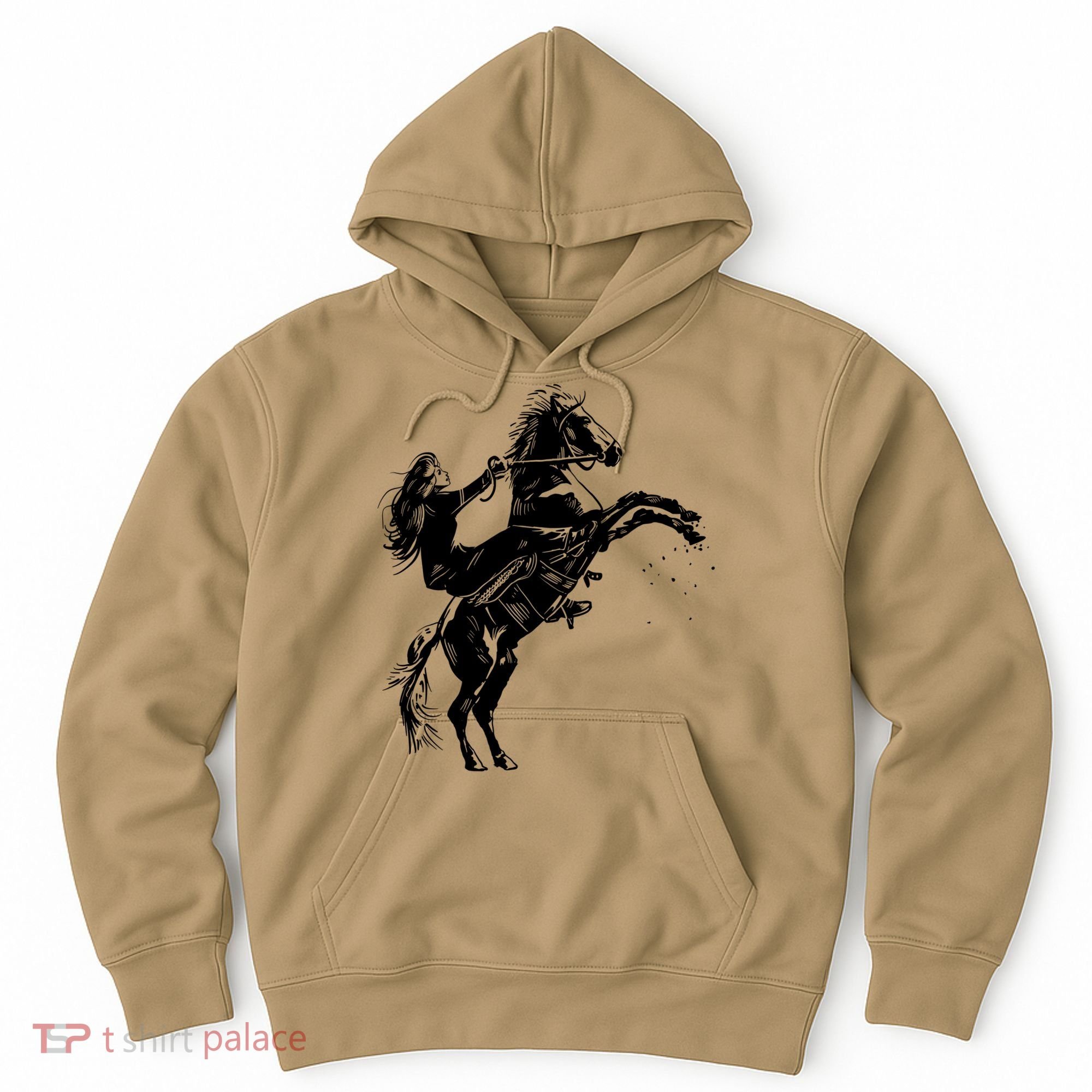 Girl Riding Horse Equitation Hoodie