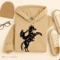 Girl Riding Horse Equitation Hoodie thumb 4