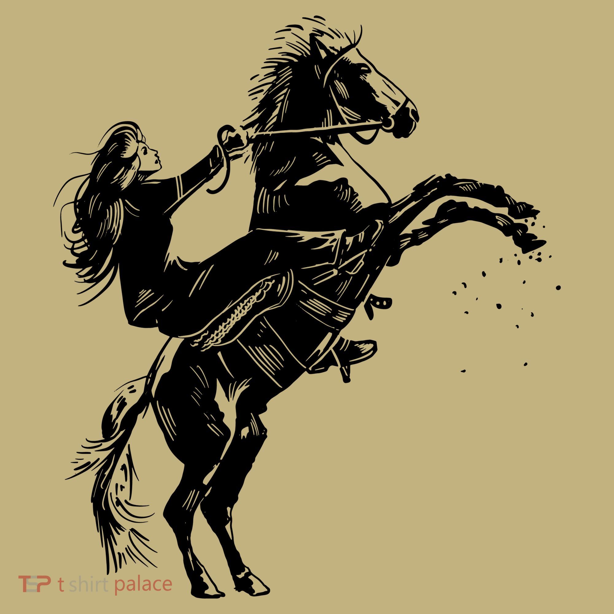 Girl Riding Horse Equitation Hoodie