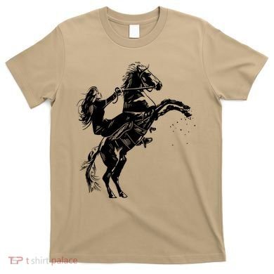 Girl Riding Horse Equitation T-Shirt