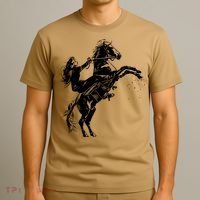 Girl Riding Horse Equitation T-Shirt thumb 3