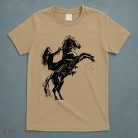 Girl Riding Horse Equitation T-Shirt thumb 5