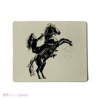 Girl Riding Horse Equitation Mousepad thumb 0