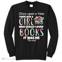 Girl Who Loves Reading Sweatshirt thumb 0