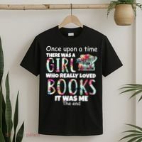 Girl Who Loves Reading T-Shirt thumb 2