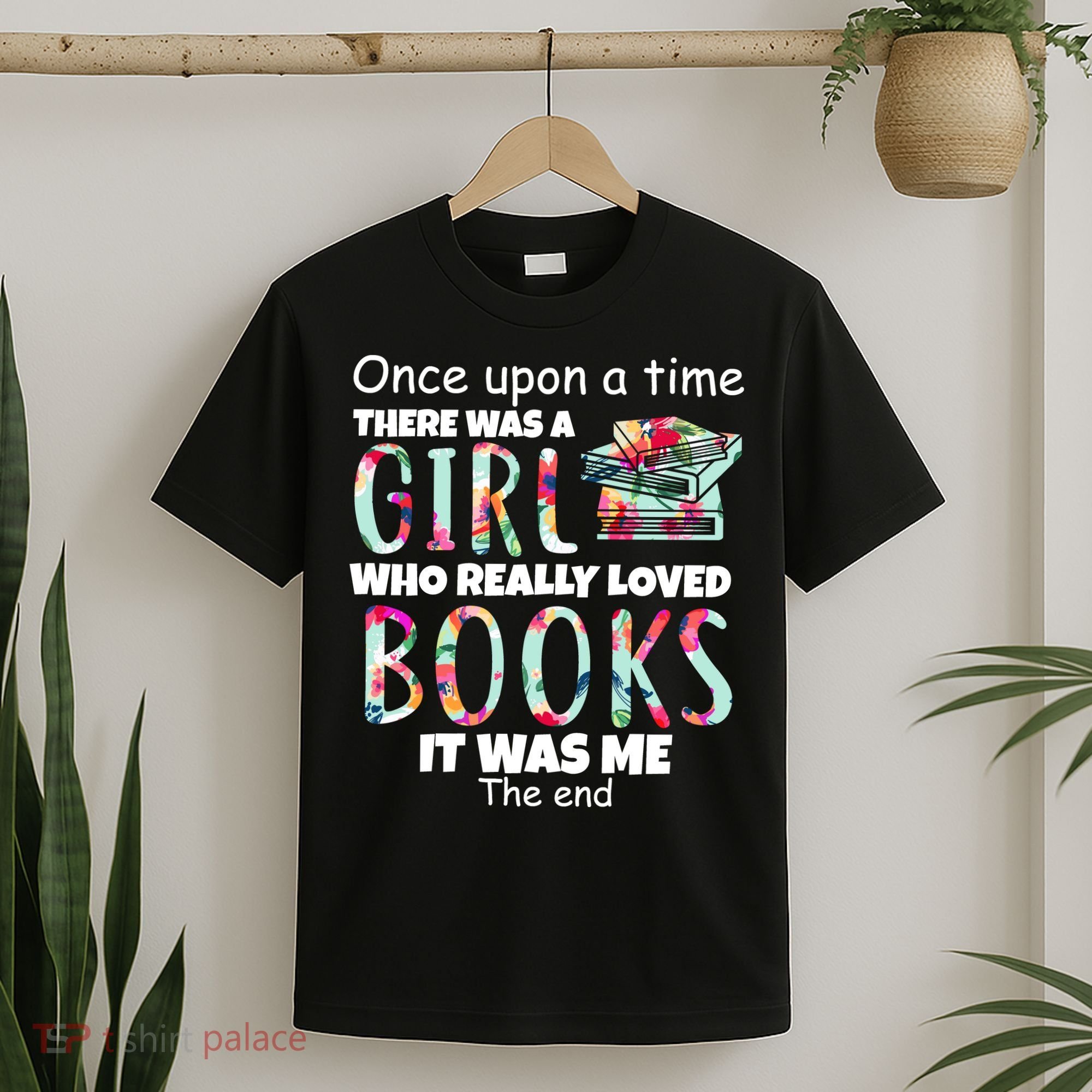 Girl Who Loves Reading T-Shirt