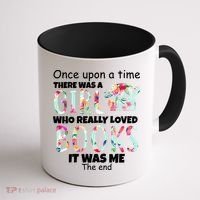 Girl Who Loves Reading Coffee Mug thumb 1