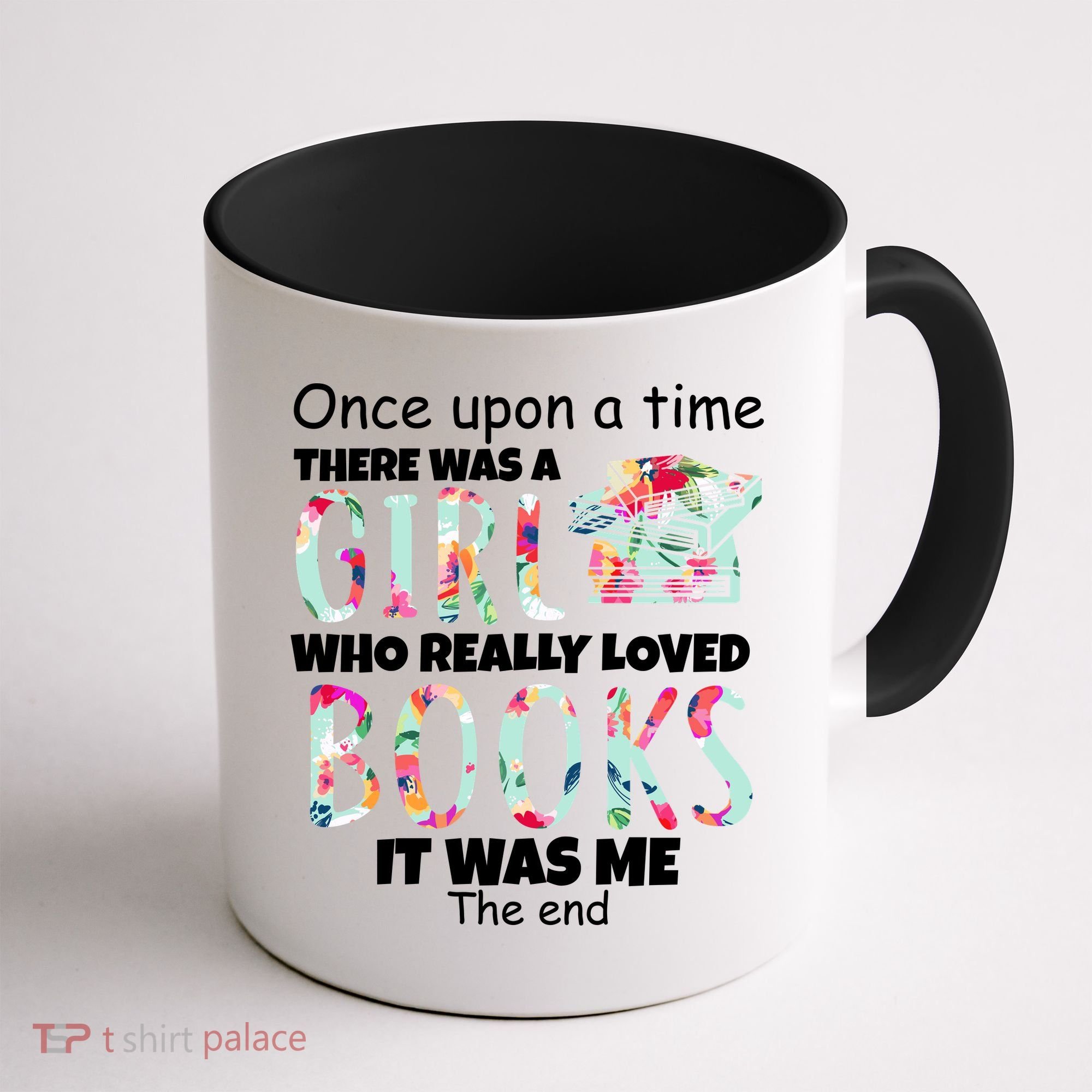 Girl Who Loves Reading Coffee Mug