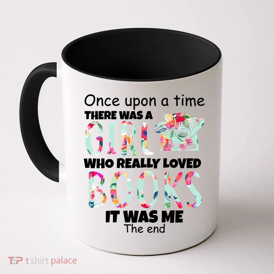 Girl Who Loves Reading Coffee Mug