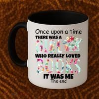 Girl Who Loves Reading Coffee Mug thumb 2