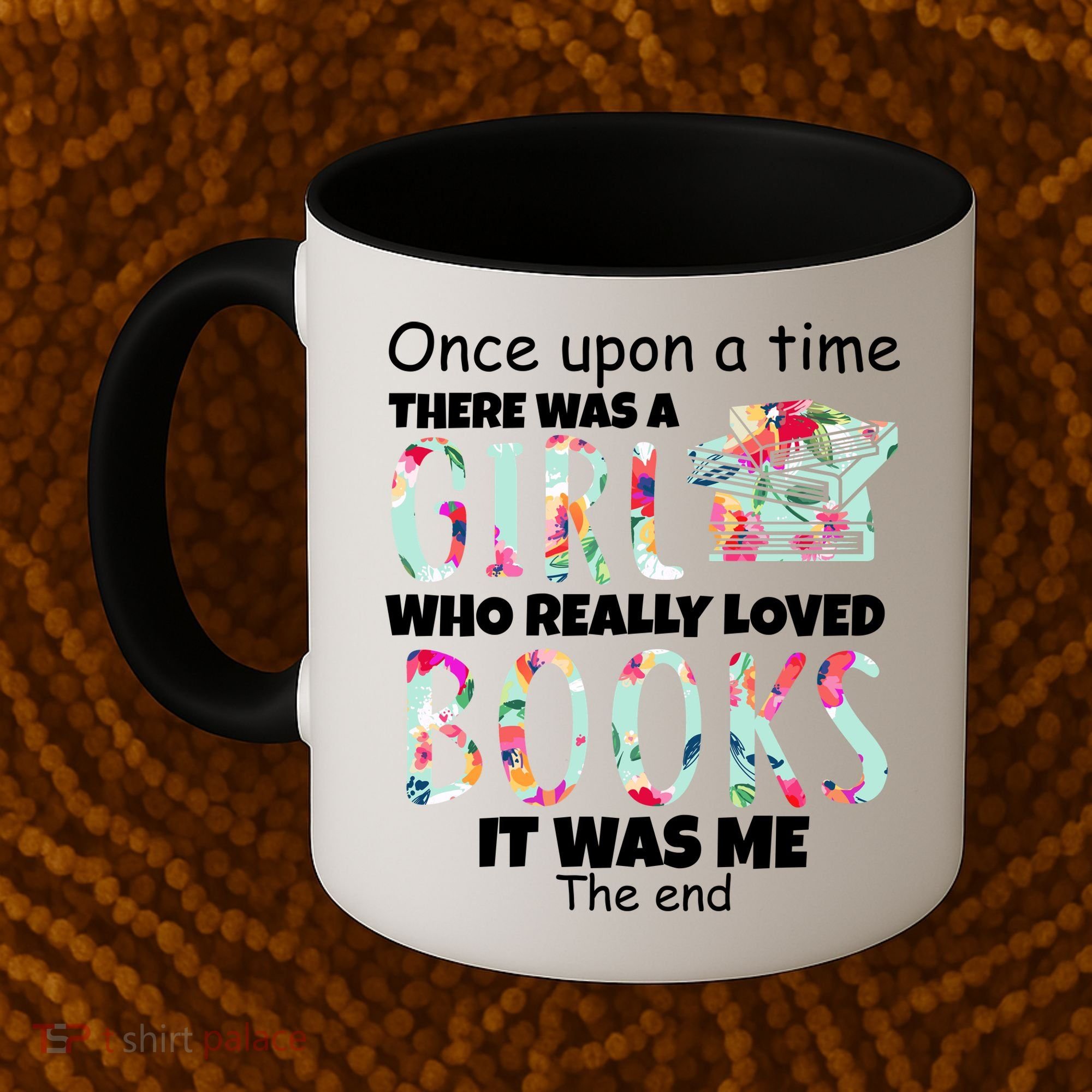 Girl Who Loves Reading Coffee Mug