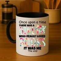 Girl Who Loves Reading Coffee Mug thumb 4