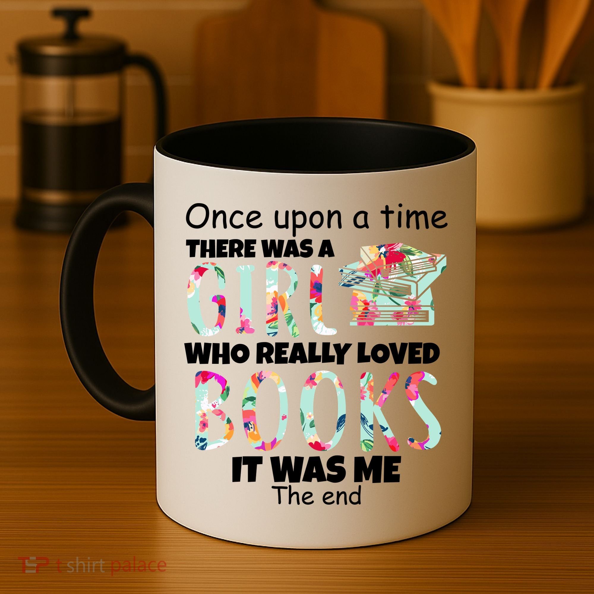 Girl Who Loves Reading Coffee Mug